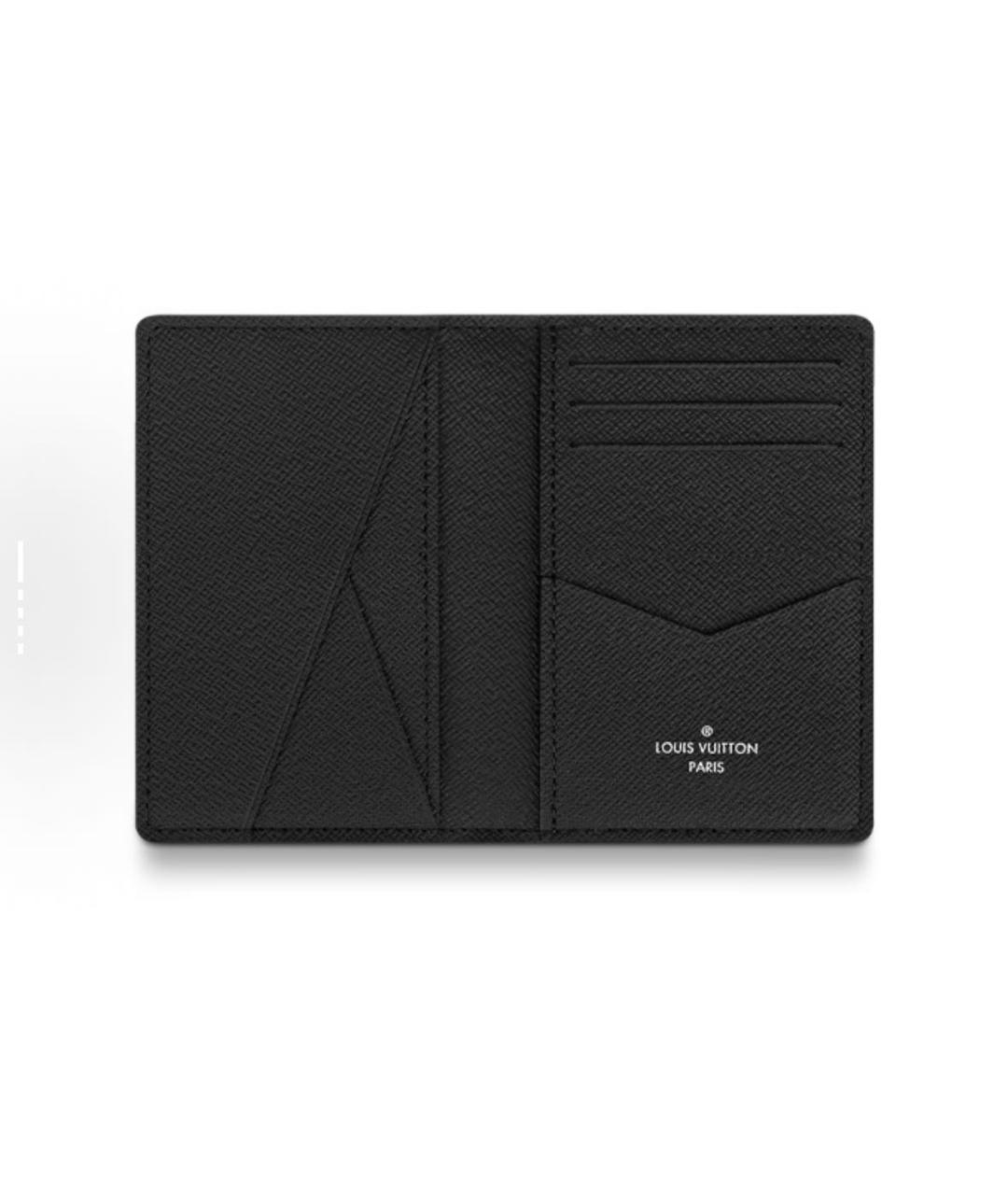 LOUIS VUITTON Черный кошелек, фото 3
