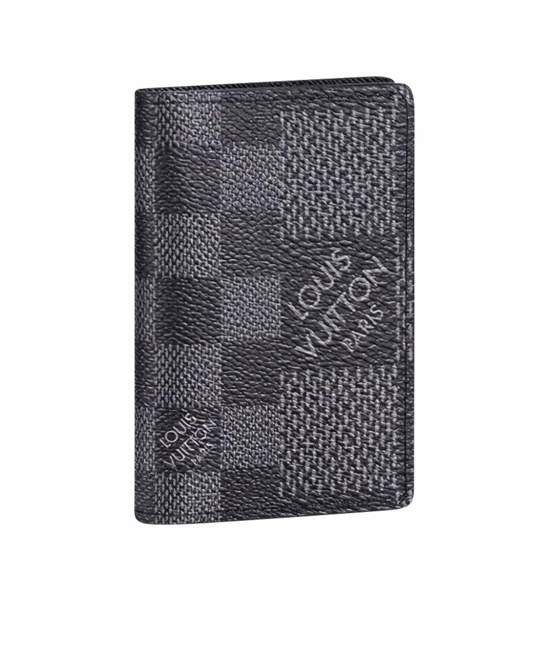 LOUIS VUITTON Черный кошелек, фото 1