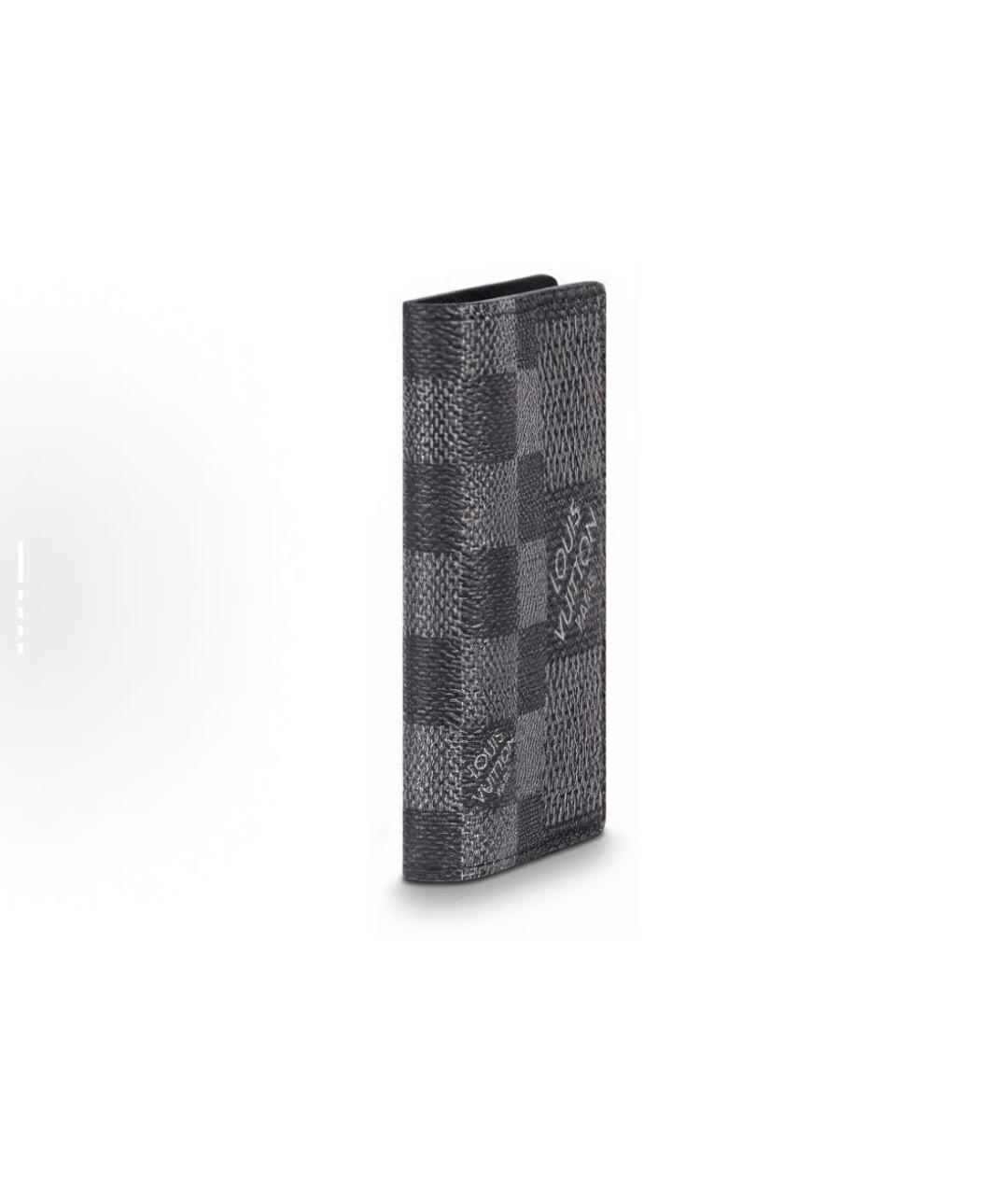 LOUIS VUITTON Черный кошелек, фото 4