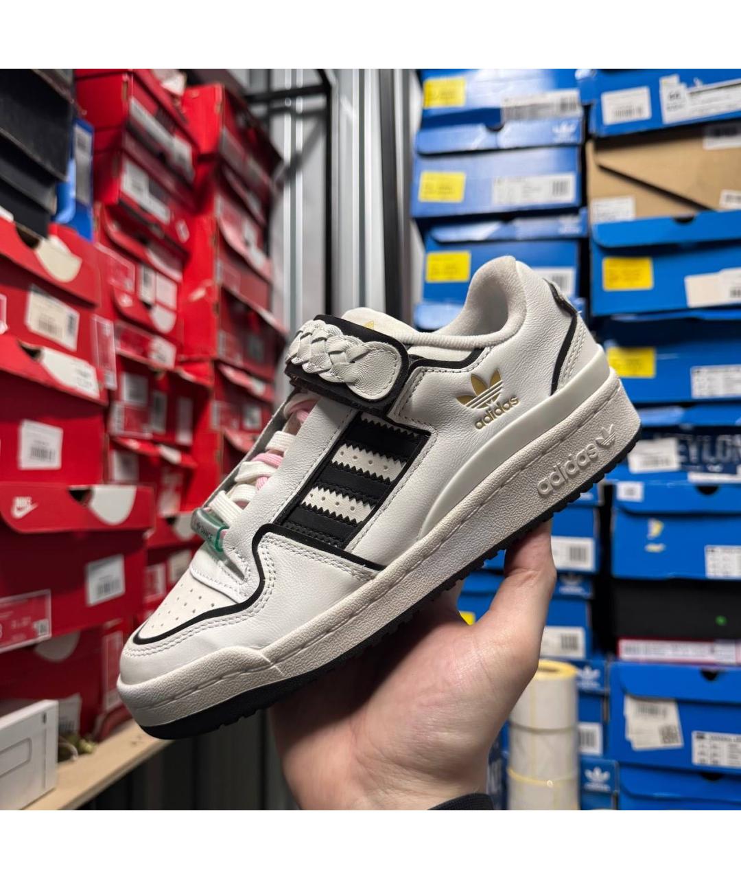 ADIDAS Белые кроссовки, фото 8