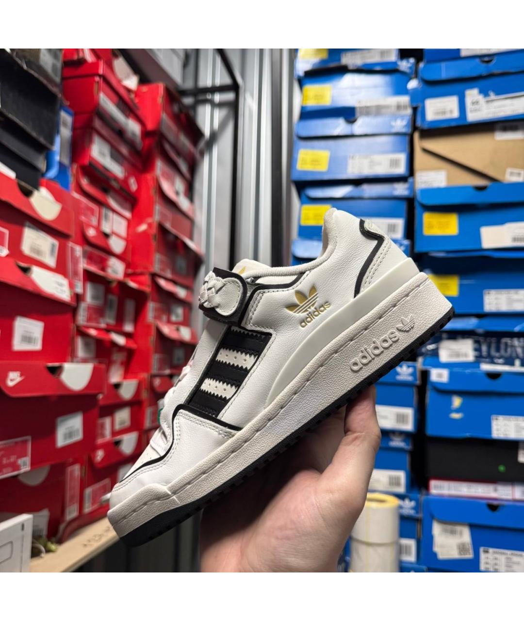 ADIDAS Белые кроссовки, фото 2