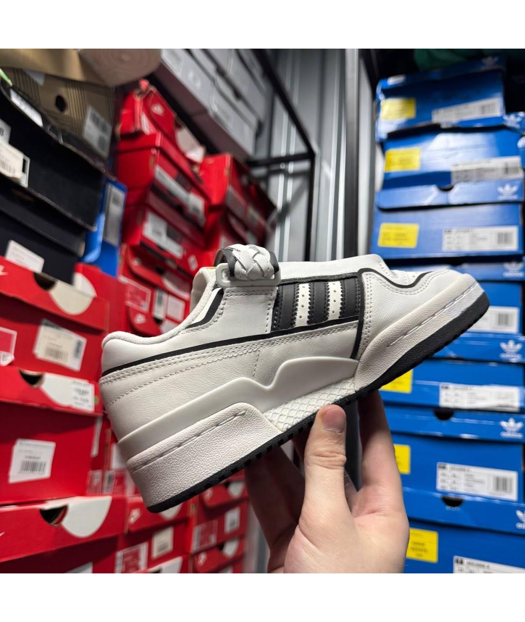 ADIDAS Белые кроссовки, фото 7