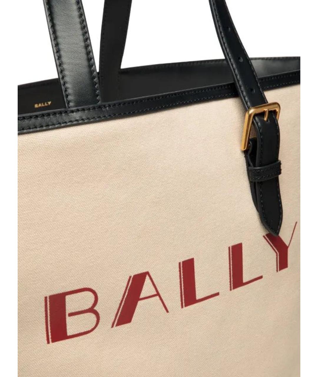BALLY Бежевая сумка тоут, фото 2