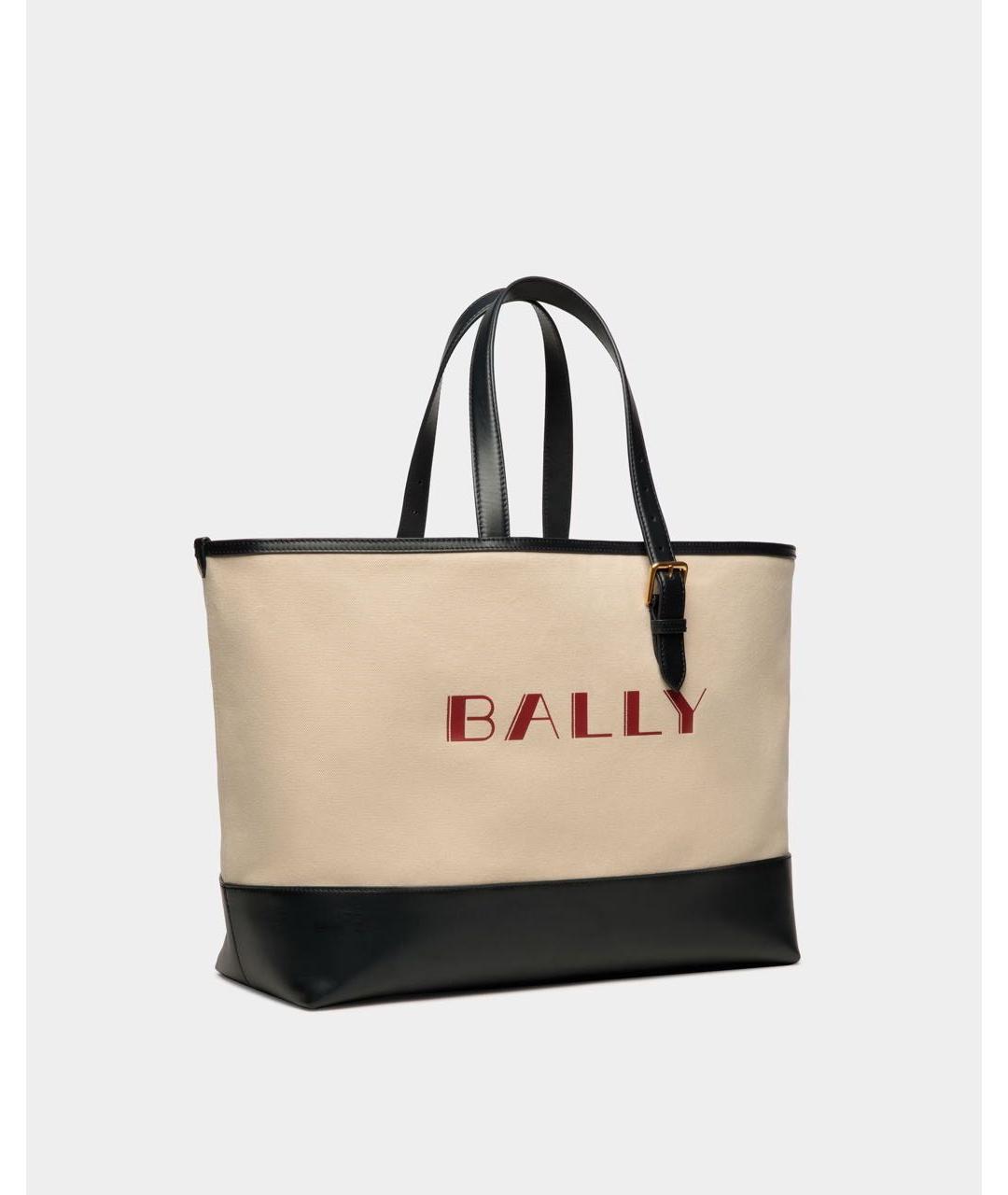 BALLY Бежевая сумка тоут, фото 4