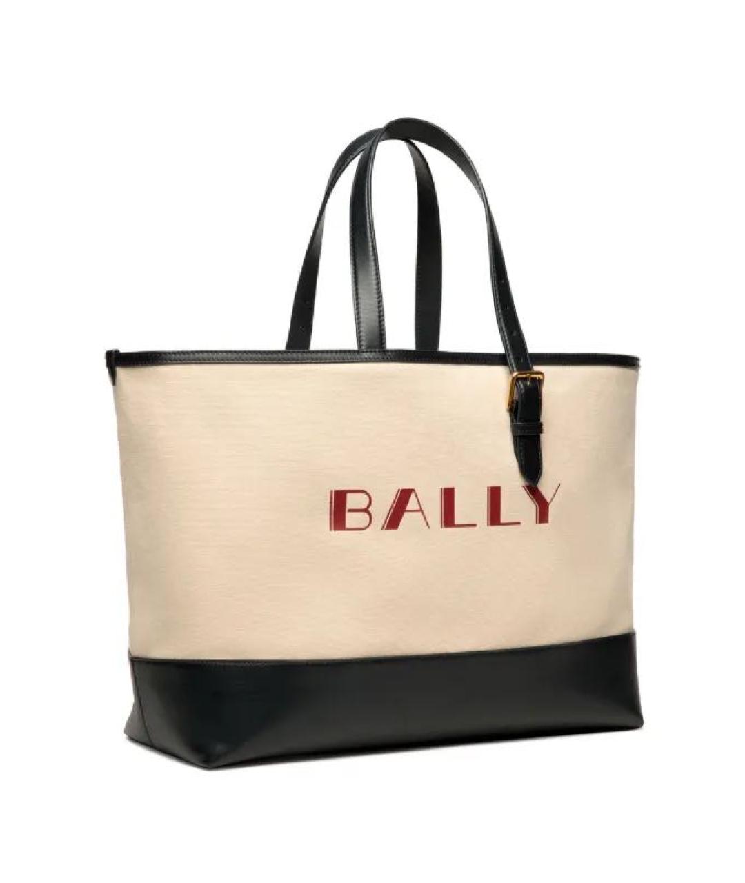 BALLY Бежевая сумка тоут, фото 3