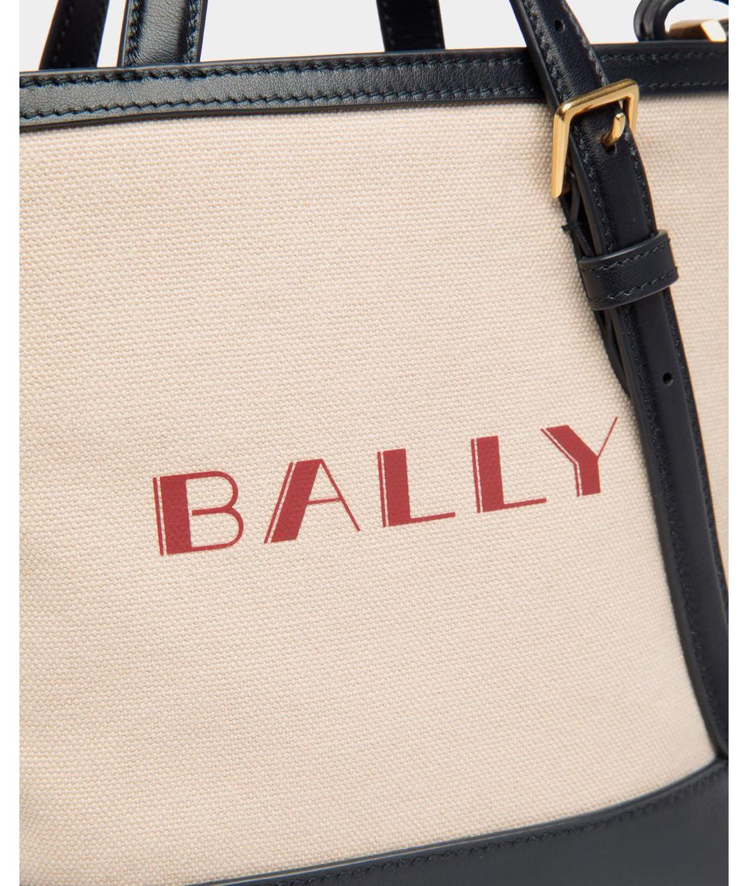BALLY Бежевая сумка тоут, фото 2