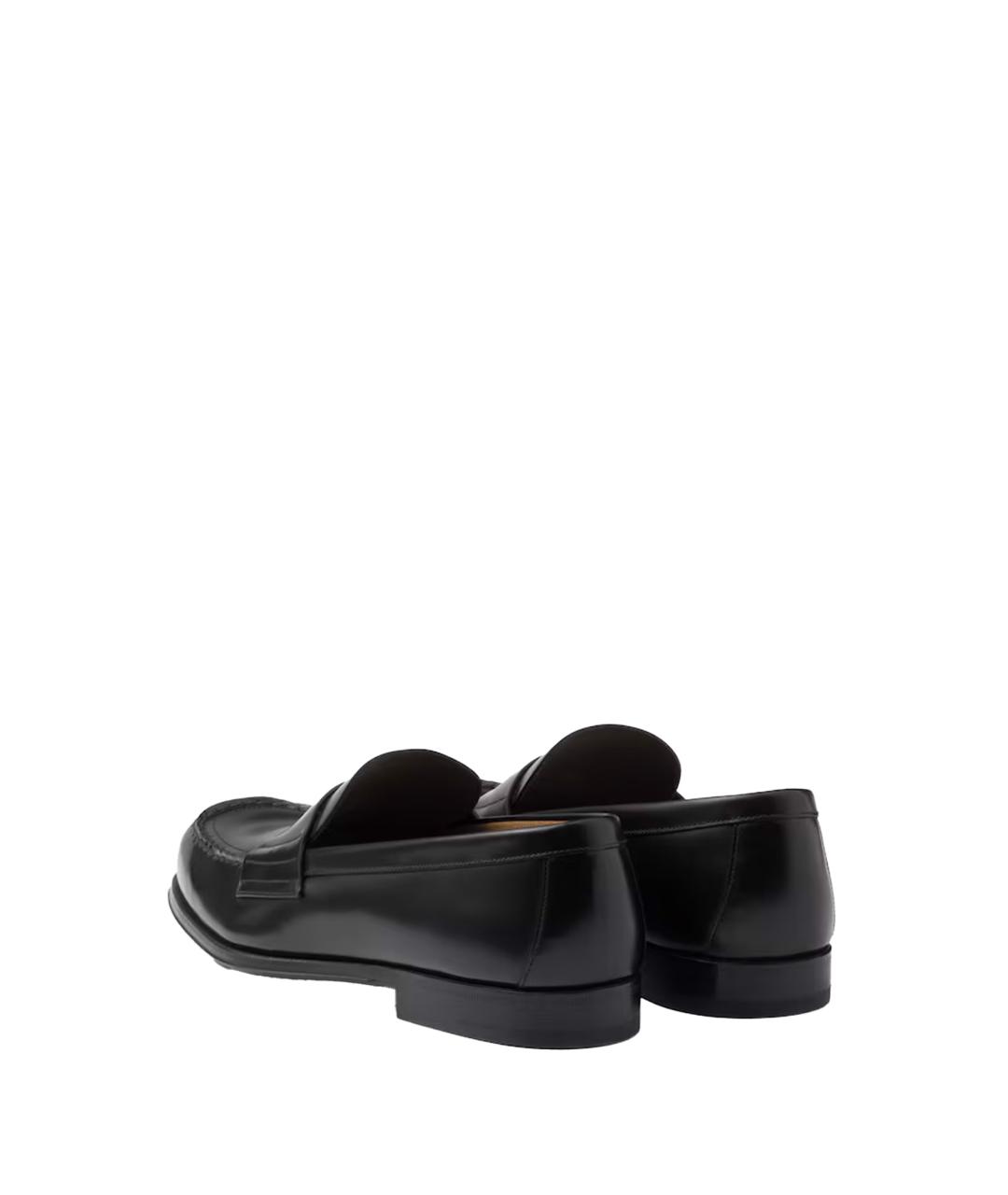 PRADA Черные кожаные лоферы, фото 3