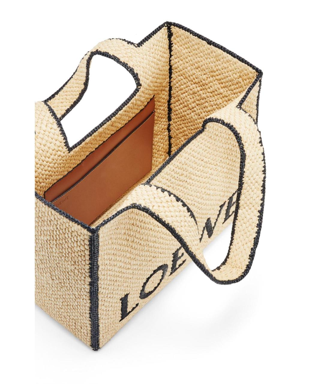 LOEWE Бежевая сумка тоут, фото 5
