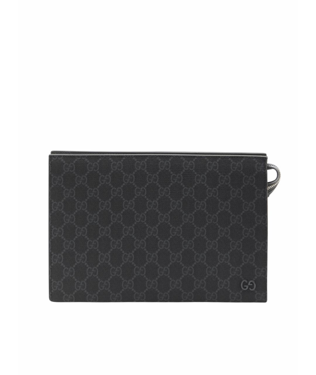 GUCCI Черная барсетка, фото 1
