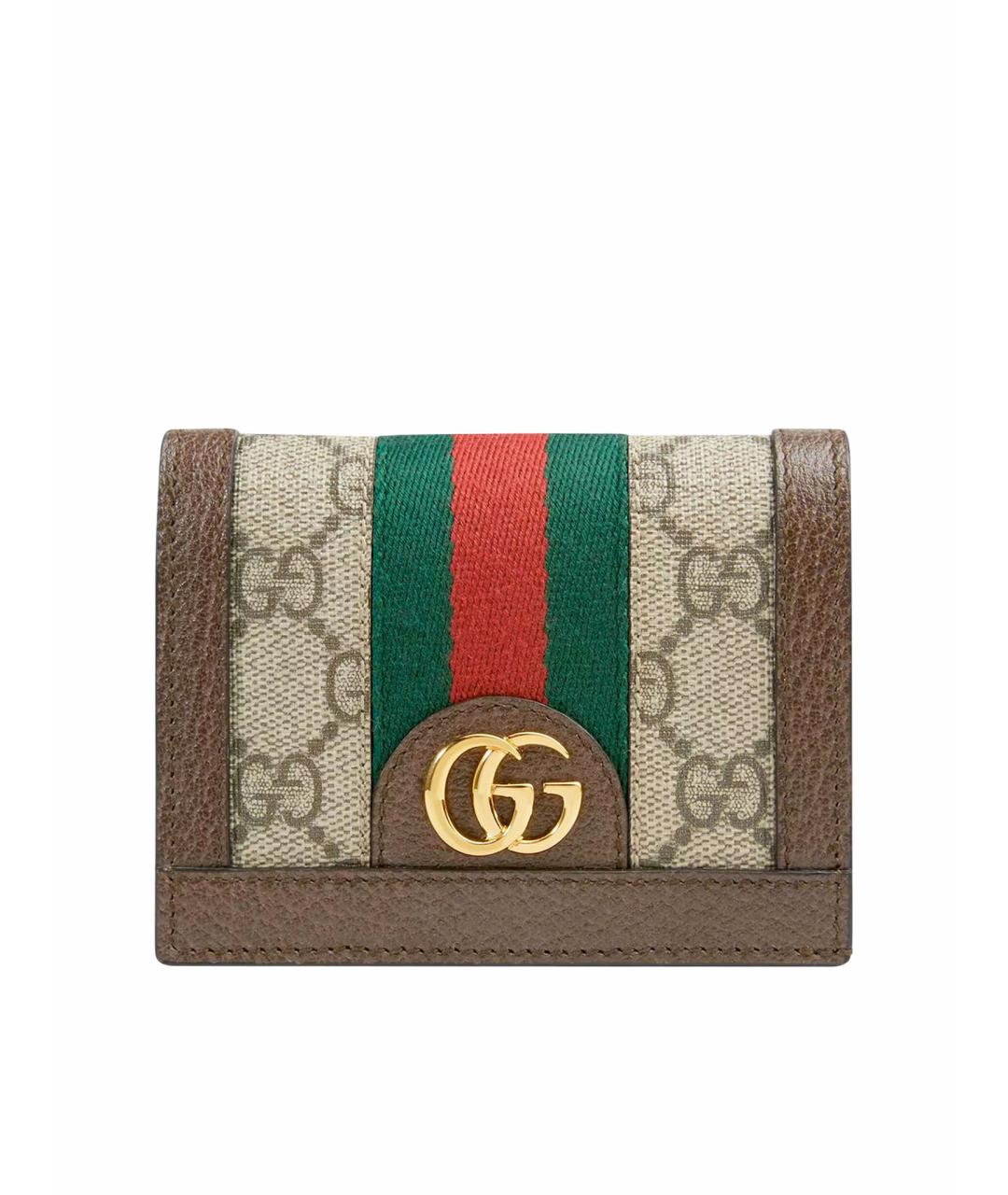 GUCCI Бежевый кошелек, фото 1