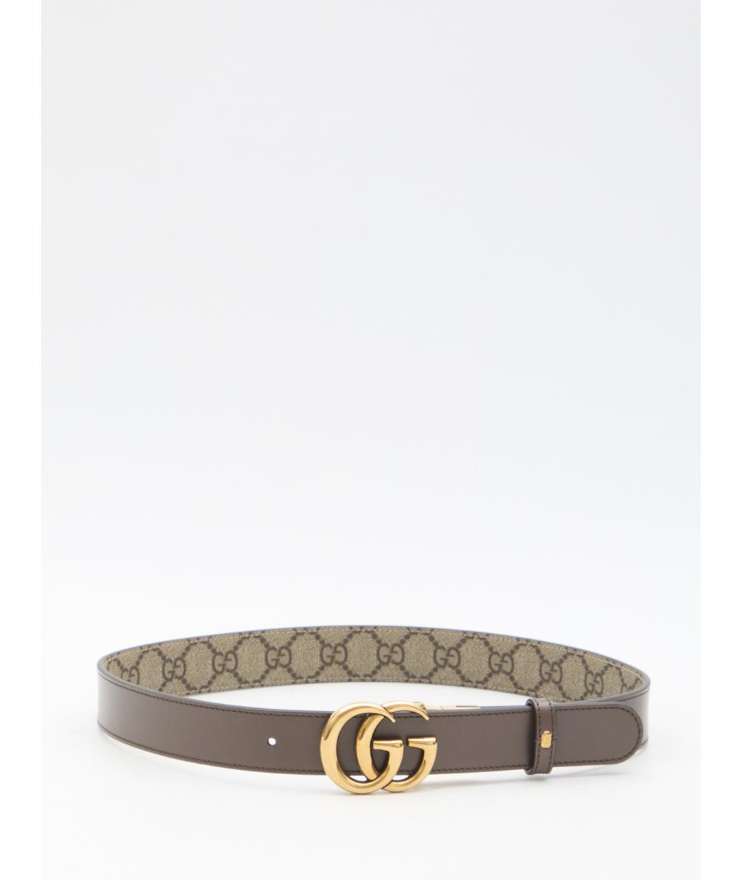 GUCCI Бежевый ремень, фото 3