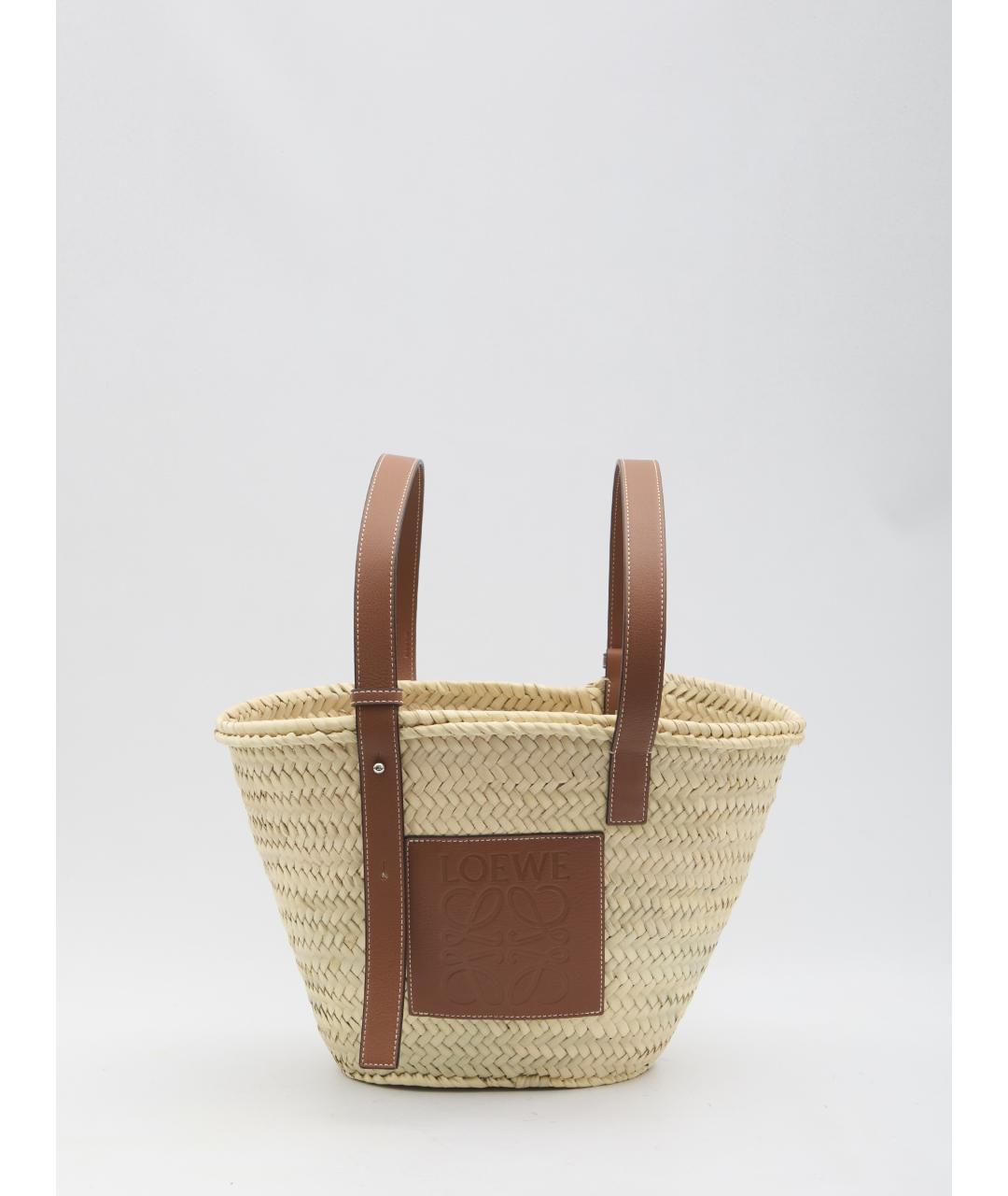 LOEWE Бежевая сумка тоут, фото 5