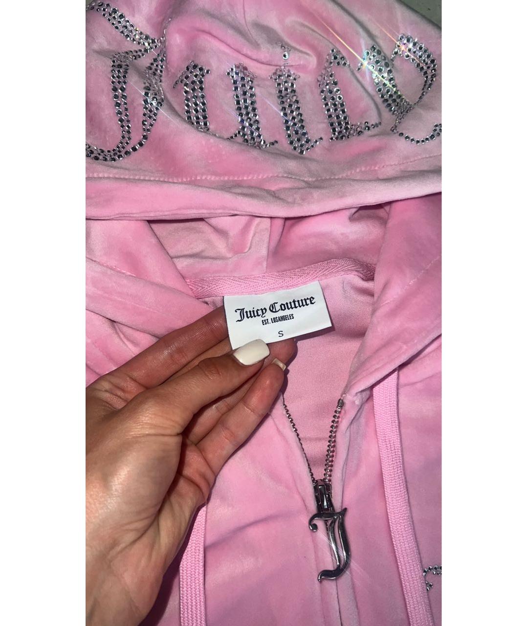 JUICY COUTURE Розовый полиэстеровый спортивные костюмы, фото 4