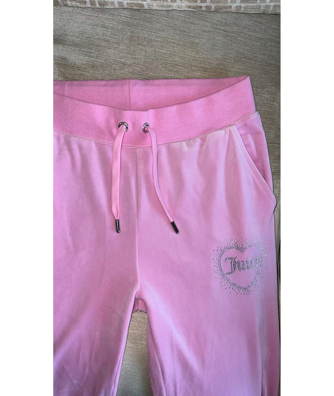JUICY COUTURE Розовый полиэстеровый спортивные костюмы, фото 6