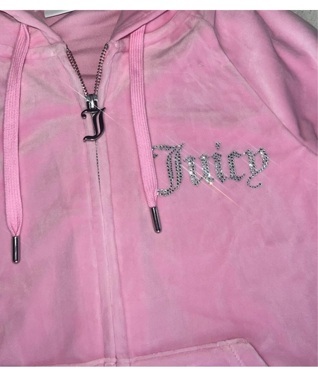 JUICY COUTURE Розовый полиэстеровый спортивные костюмы, фото 3
