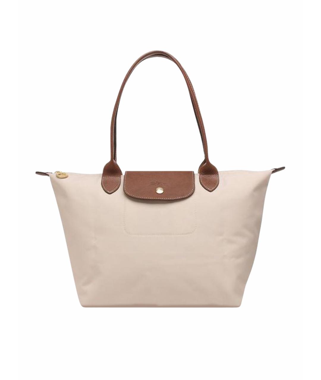 LONGCHAMP Белая сумка тоут, фото 1