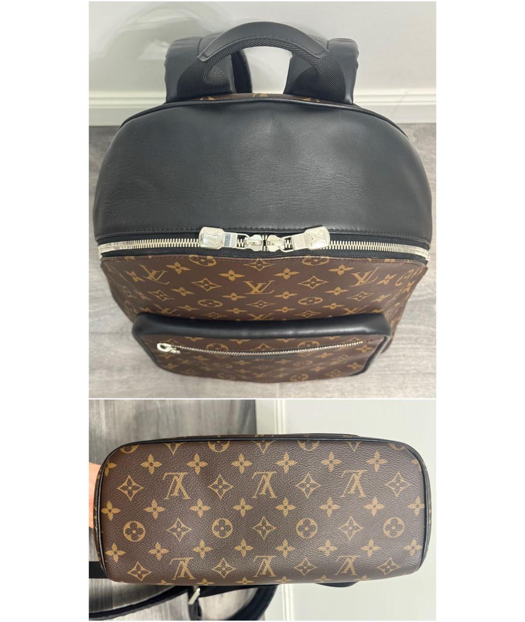 LOUIS VUITTON Коричневый рюкзак, фото 4
