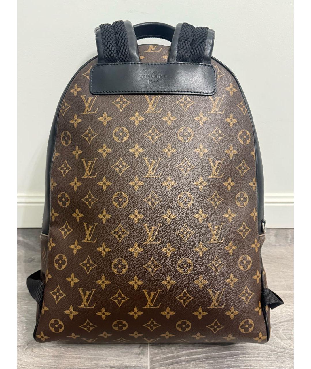 LOUIS VUITTON Коричневый рюкзак, фото 3