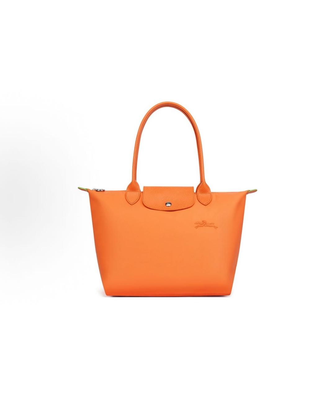 LONGCHAMP Оранжевая сумка тоут, фото 4