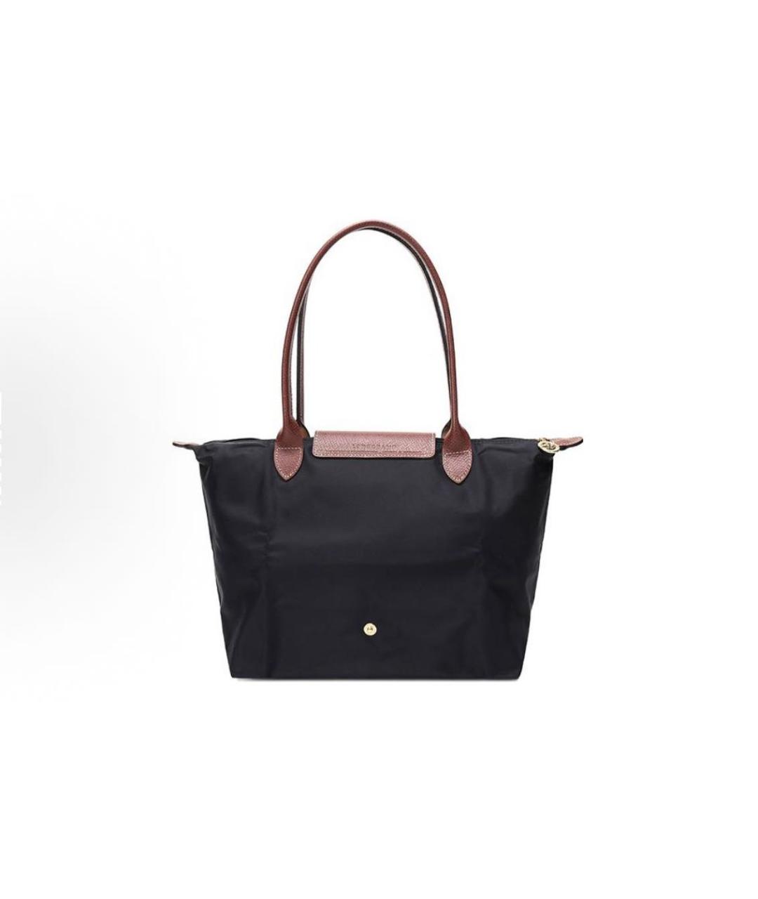 LONGCHAMP Черная сумка тоут, фото 3