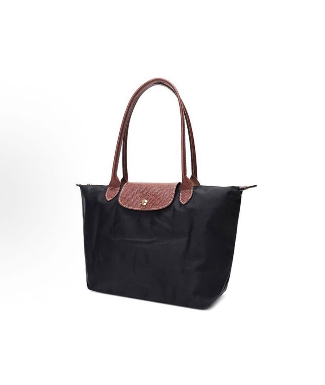LONGCHAMP Черная сумка тоут, фото 2