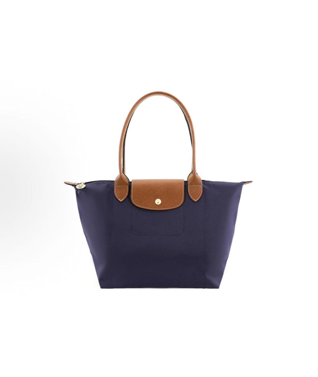 LONGCHAMP Темно-синяя сумка тоут, фото 3