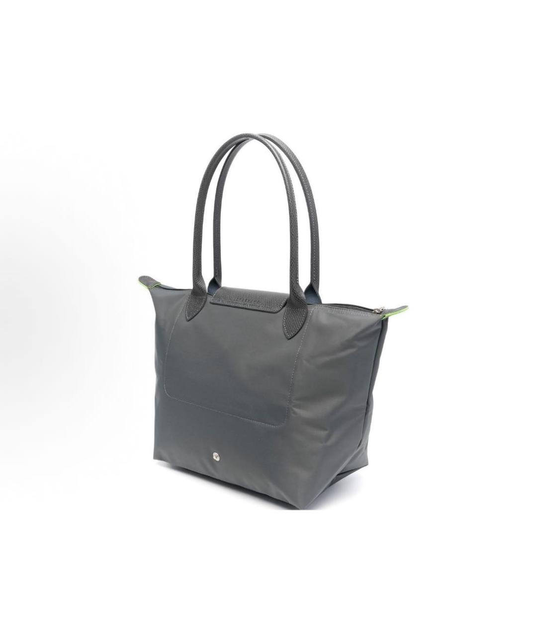 LONGCHAMP Серая сумка тоут, фото 2