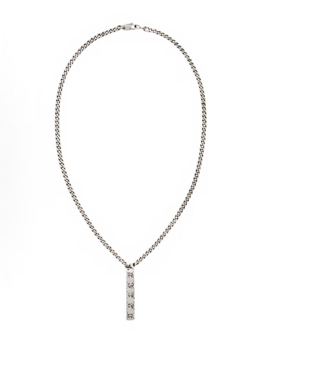 GUCCI Серебряная цепочка/подвеска, фото 2