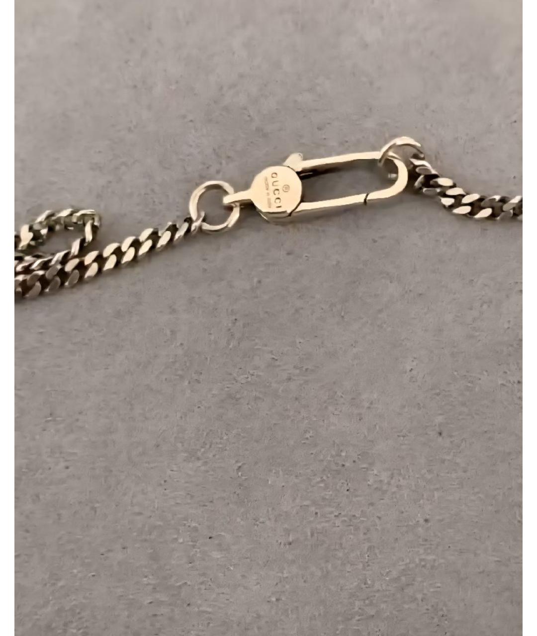 GUCCI Серебряная цепочка/подвеска, фото 6