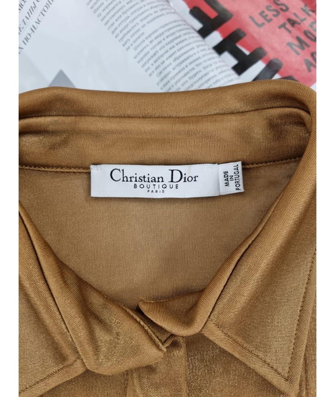 CHRISTIAN DIOR Полиэстеровая блузы, фото 3