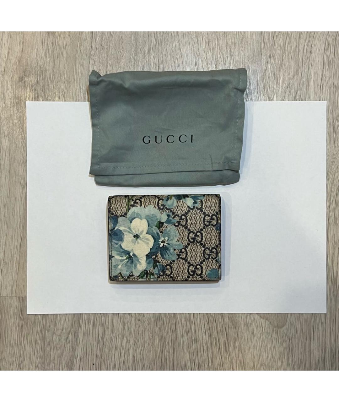 GUCCI Бежевый кошелек, фото 2