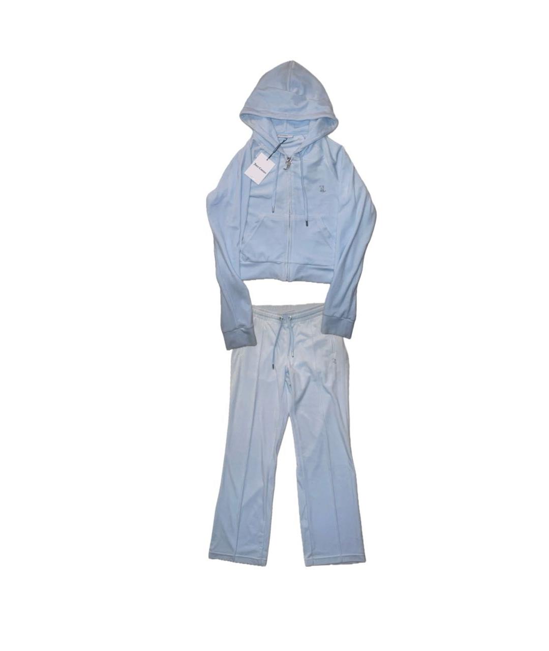 JUICY COUTURE Голубой полиэстеровый спортивные костюмы, фото 9