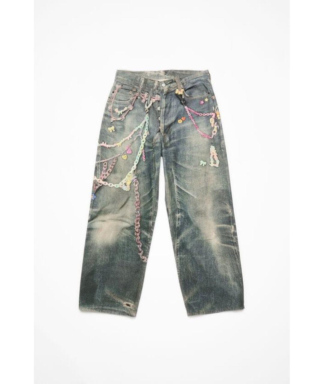 ACNE STUDIOS Хлопковые джинсы, фото 9
