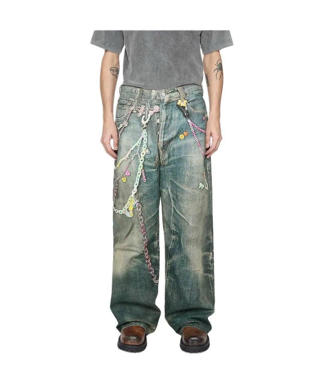 ACNE STUDIOS Хлопковые джинсы, фото 2