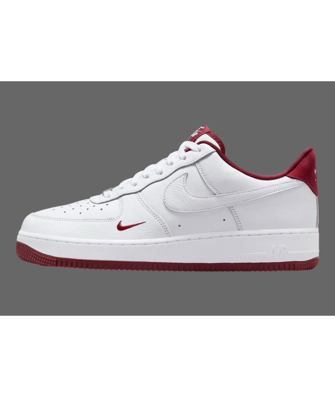 NIKE Белые кожаные низкие кроссовки / кеды, фото 8