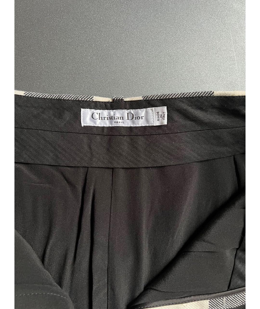 CHRISTIAN DIOR Шерстяные капри, фото 3