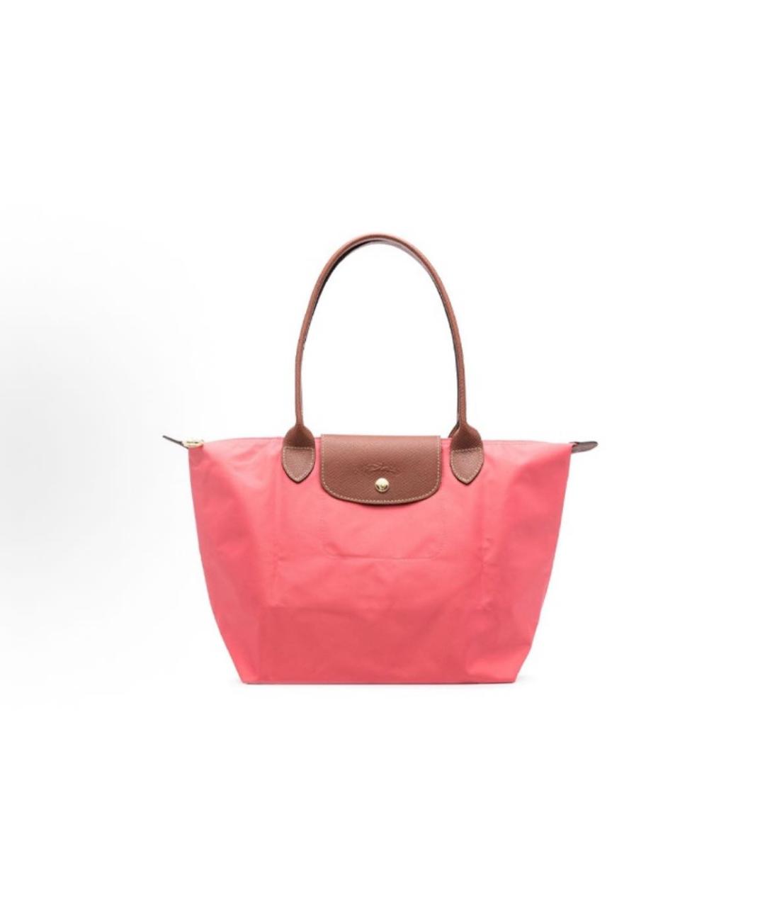 LONGCHAMP Розовая сумка тоут, фото 3