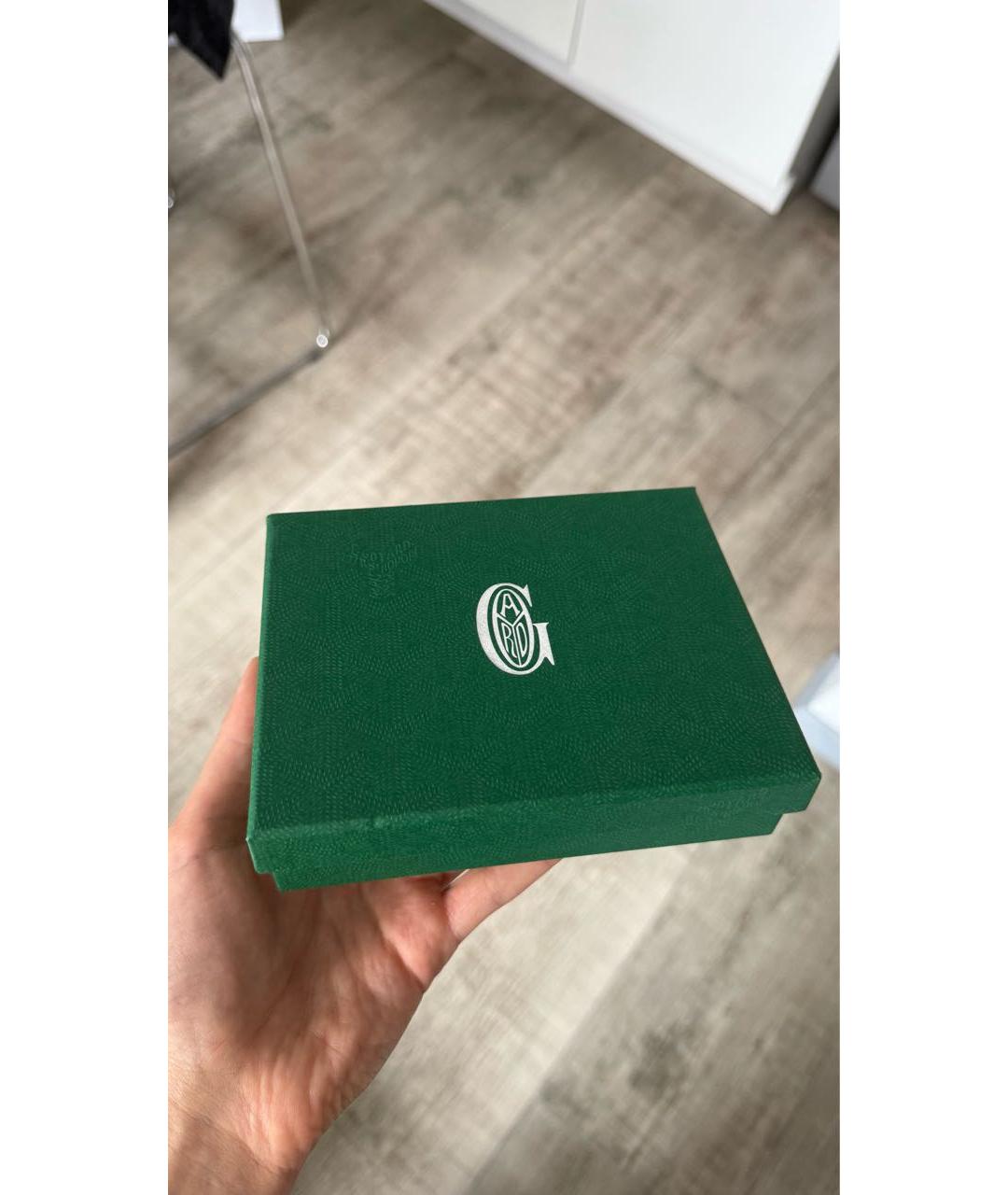 GOYARD Коричневый кошелек, фото 3
