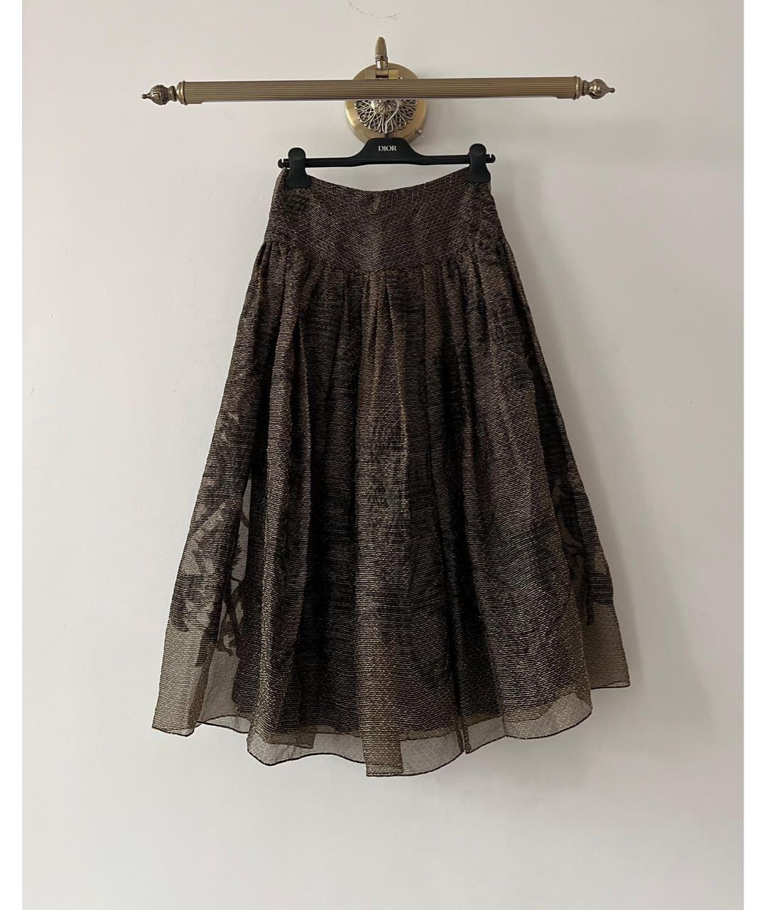 CHRISTIAN DIOR Льняная юбка макси, фото 9