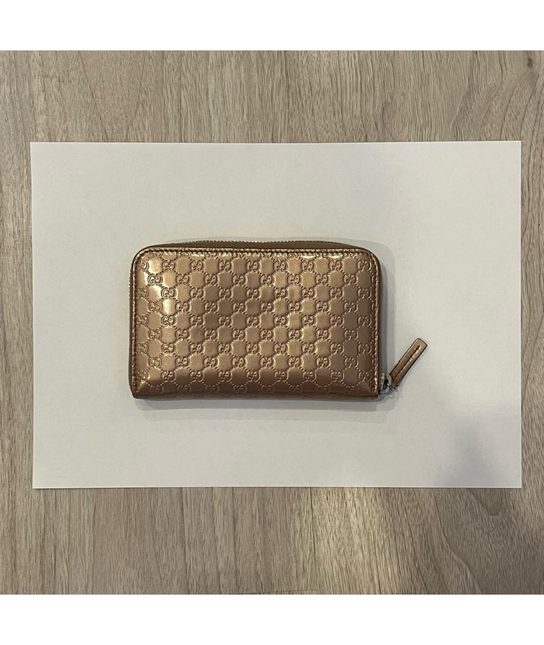 GUCCI Коралловый кошелек, фото 4