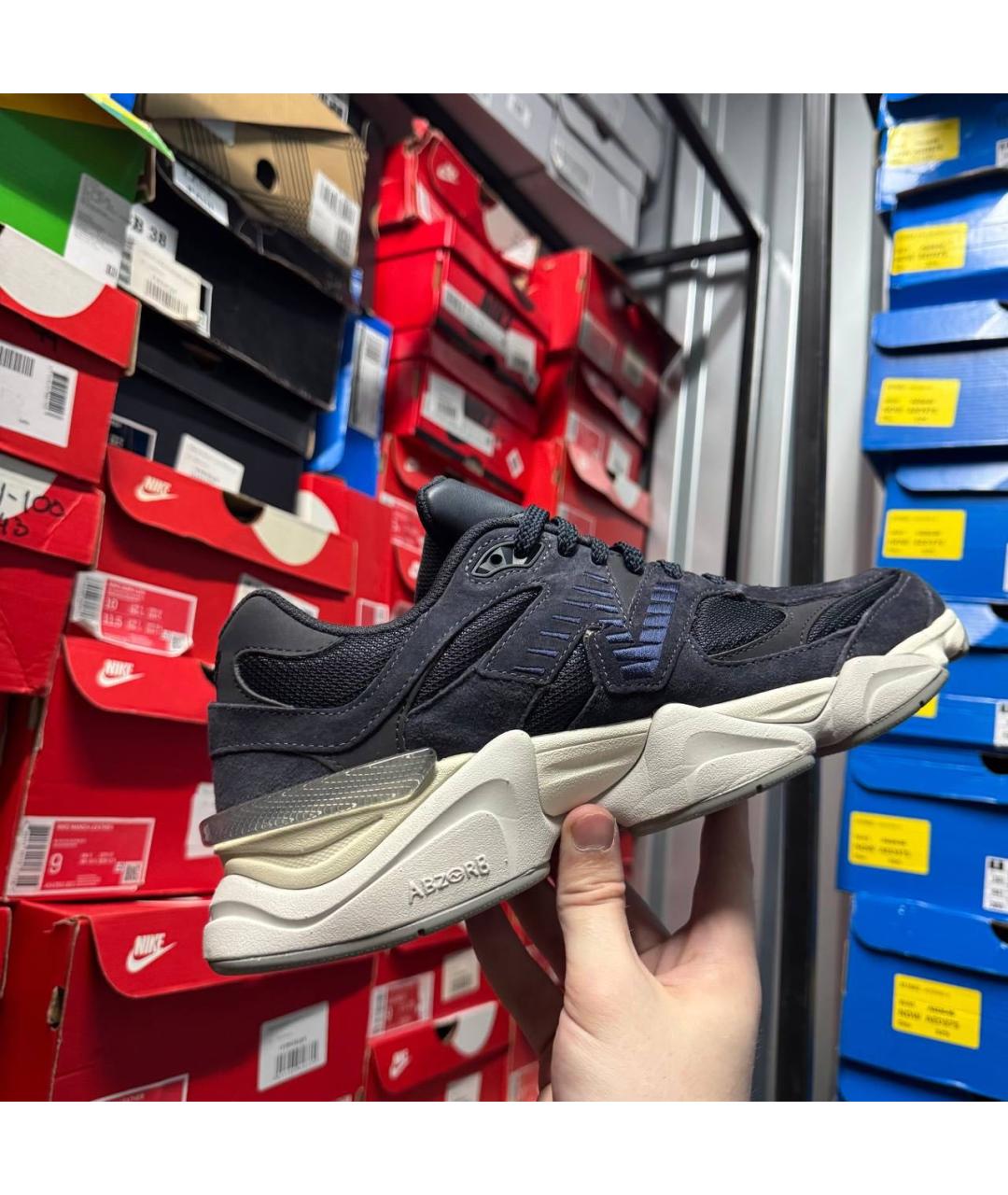 NEW BALANCE Темно-синие низкие кроссовки / кеды, фото 5