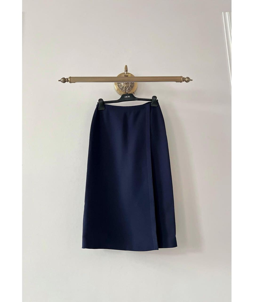 CHRISTIAN DIOR Шерстяная юбка миди, фото 9