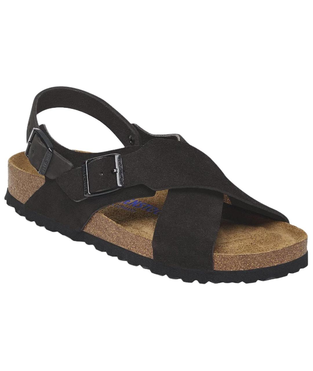 BIRKENSTOCK Черные замшевые сандалии, фото 2
