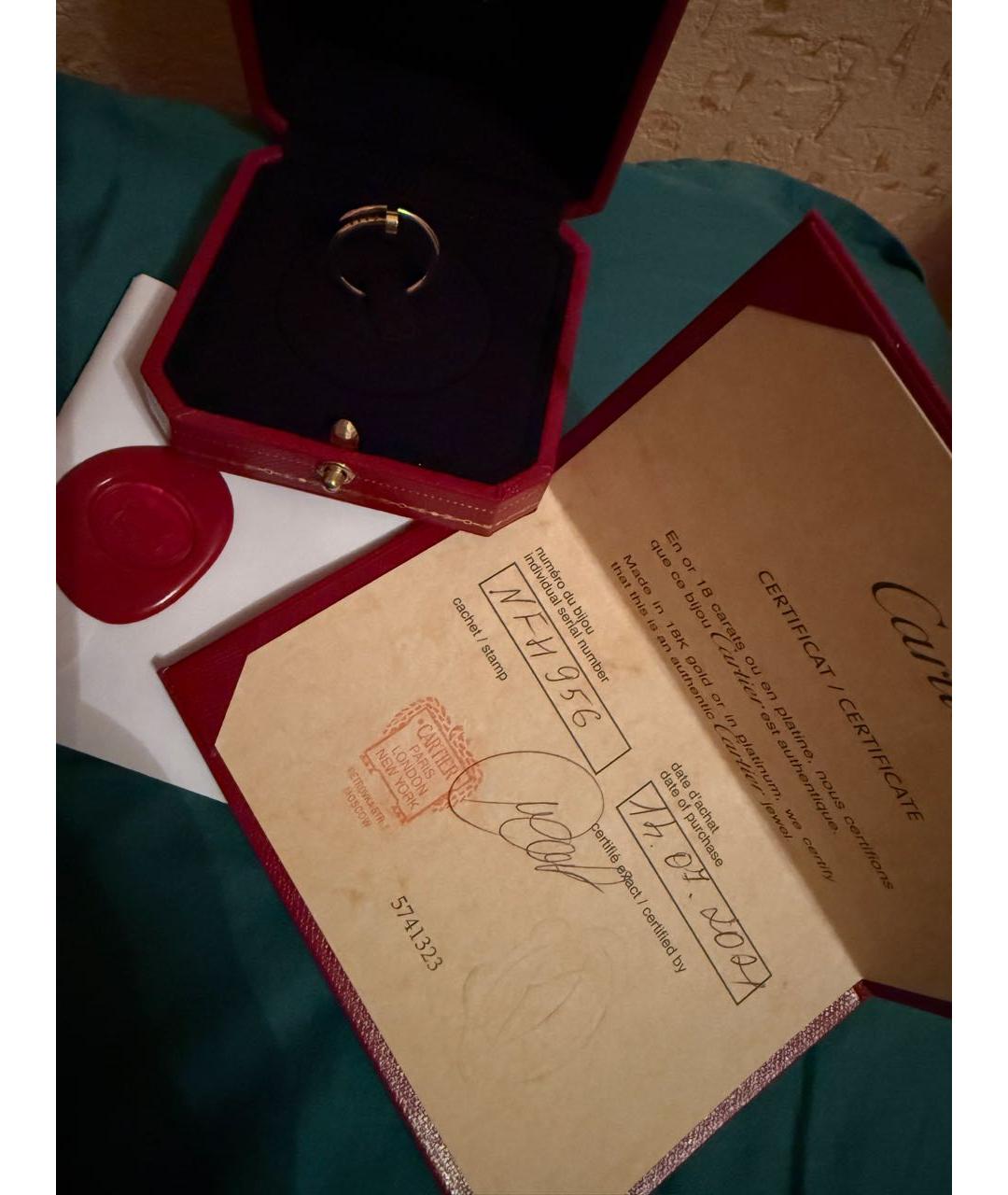 CARTIER Золотое кольцо из желтого золота, фото 4