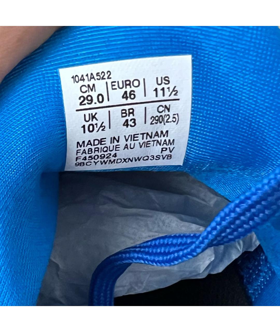 ASICS Синие низкие кроссовки / кеды, фото 7