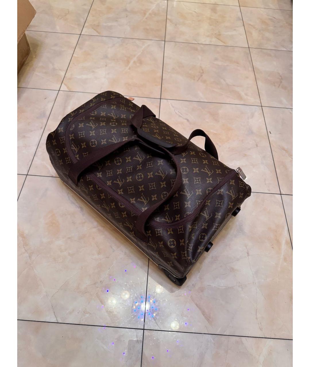 LOUIS VUITTON Кожаный чемодан, фото 4