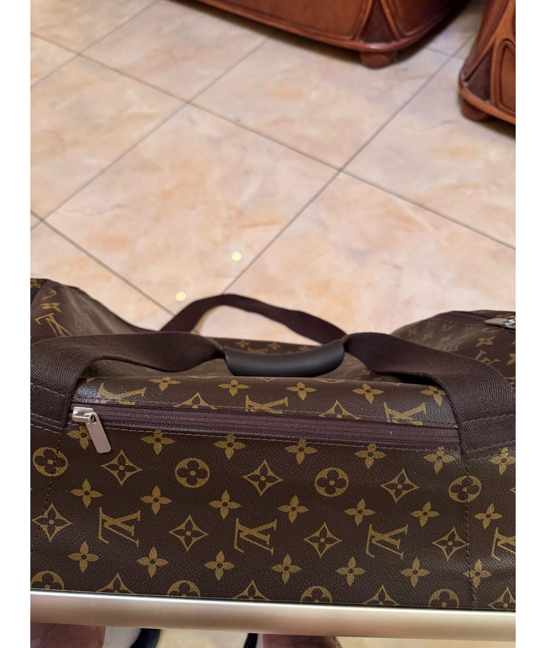 LOUIS VUITTON Кожаный чемодан, фото 6