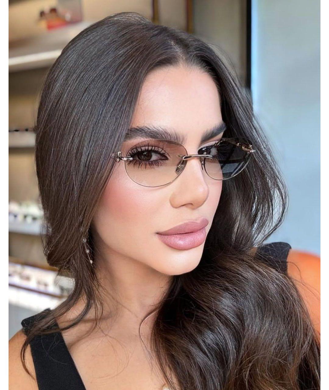 TIFFANY&CO Бежевые солнцезащитные очки, фото 4