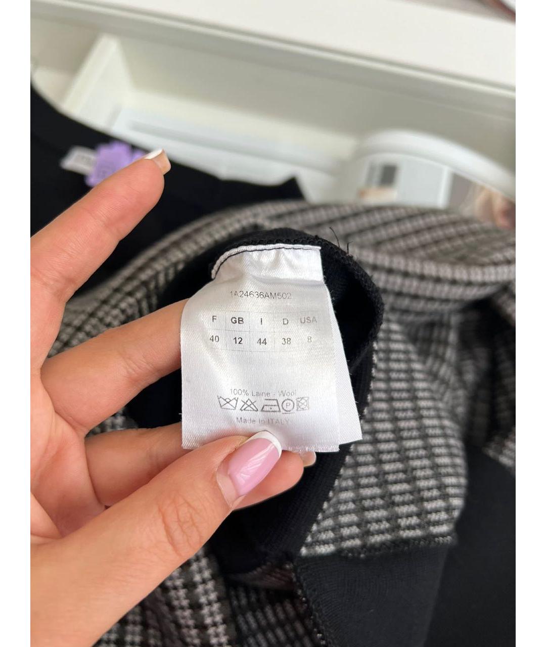 CHRISTIAN DIOR Шерстяное повседневное платье, фото 8
