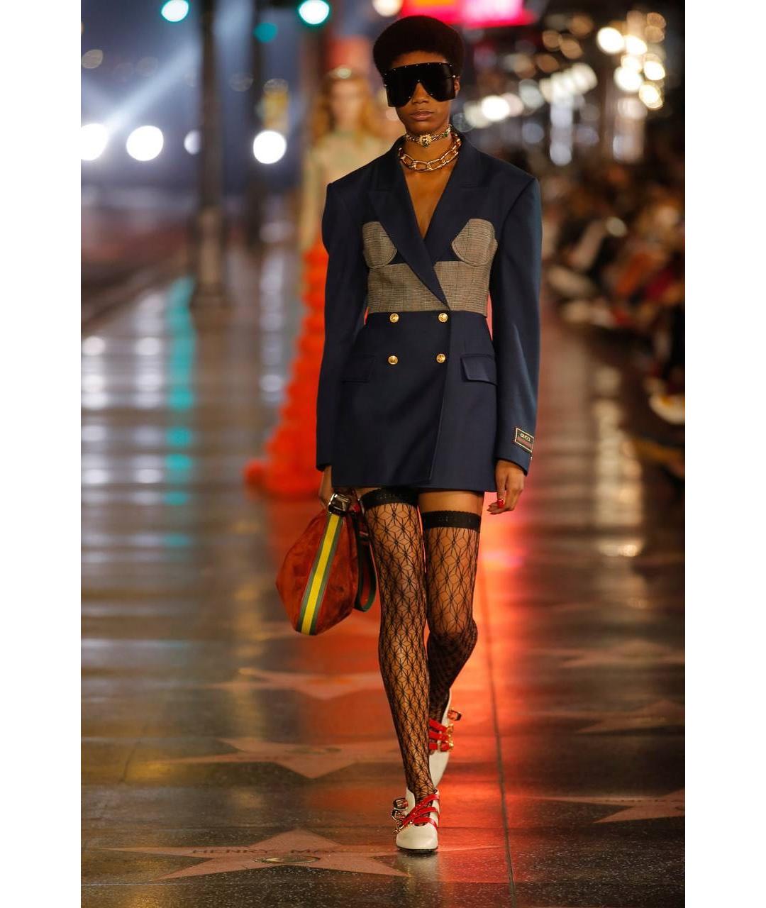 GUCCI Коричневые металлические солнцезащитные очки, фото 2